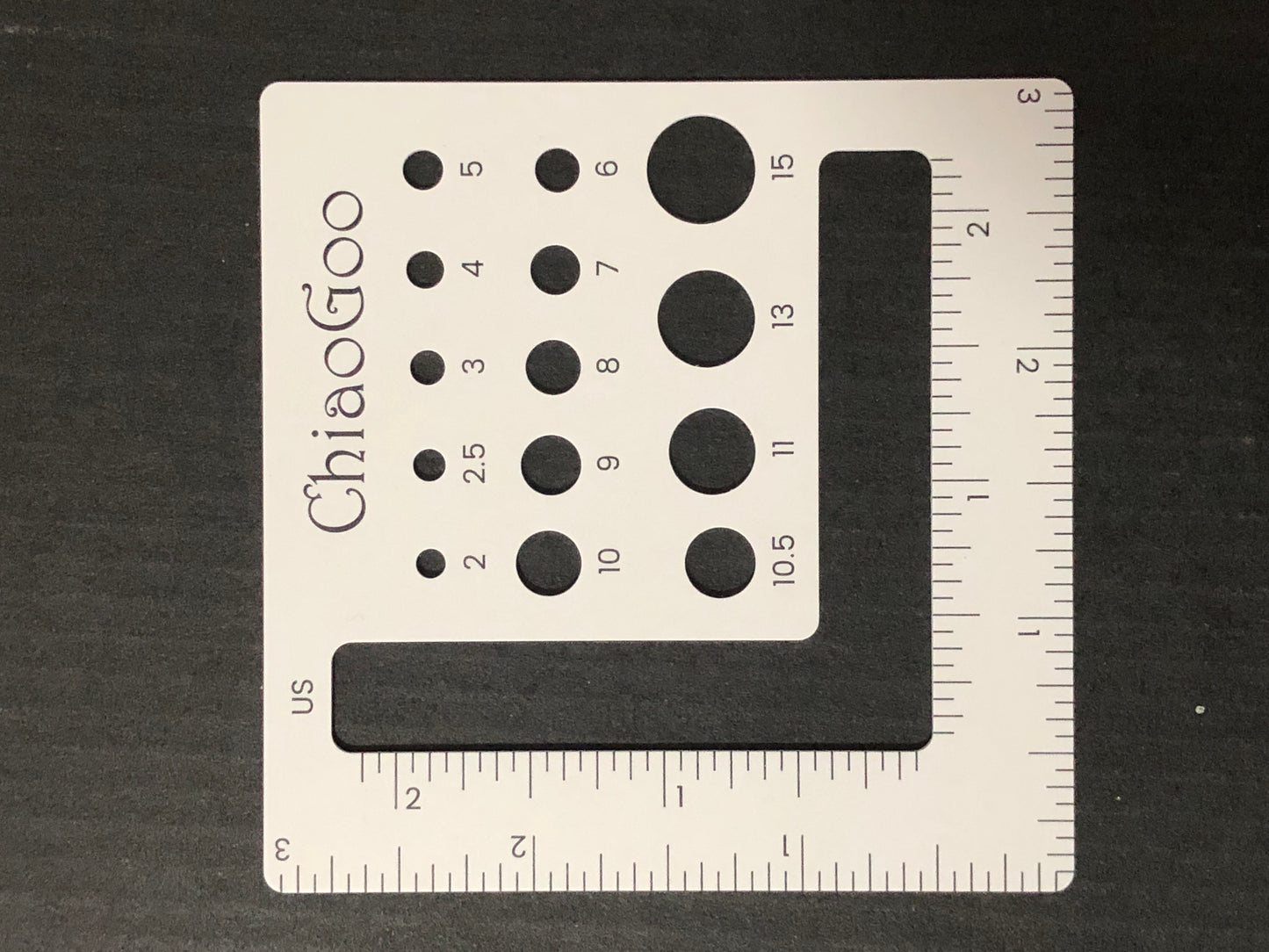 ChiaoGoo Needle Gauge 7.5cm