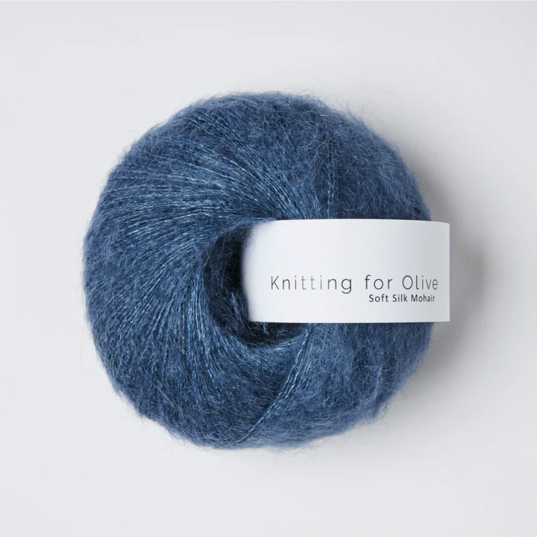 Knitting for Olive Soft Silk Mohair