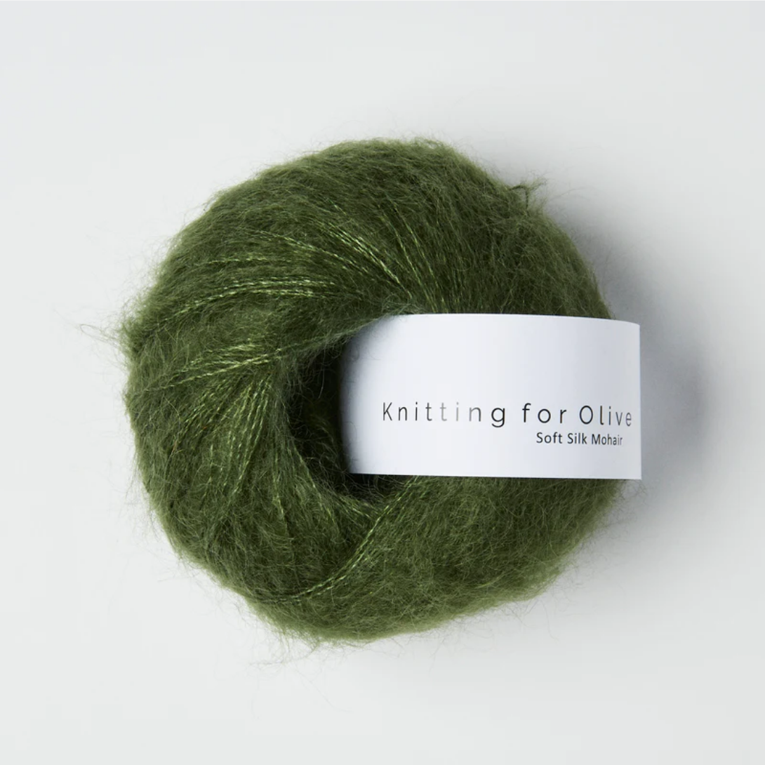 Knitting for Olive Soft Silk Mohair