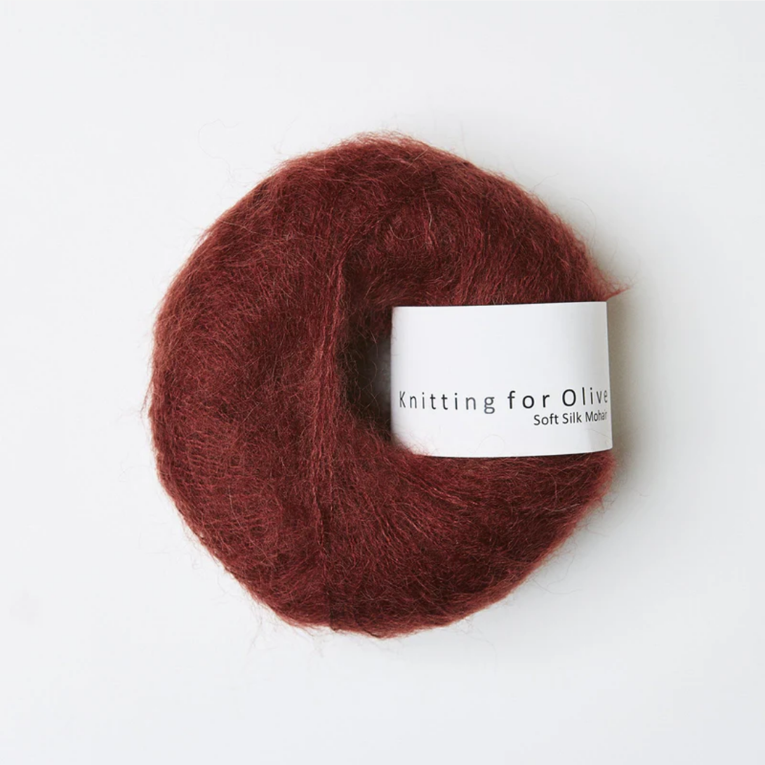 Knitting for Olive Soft Silk Mohair