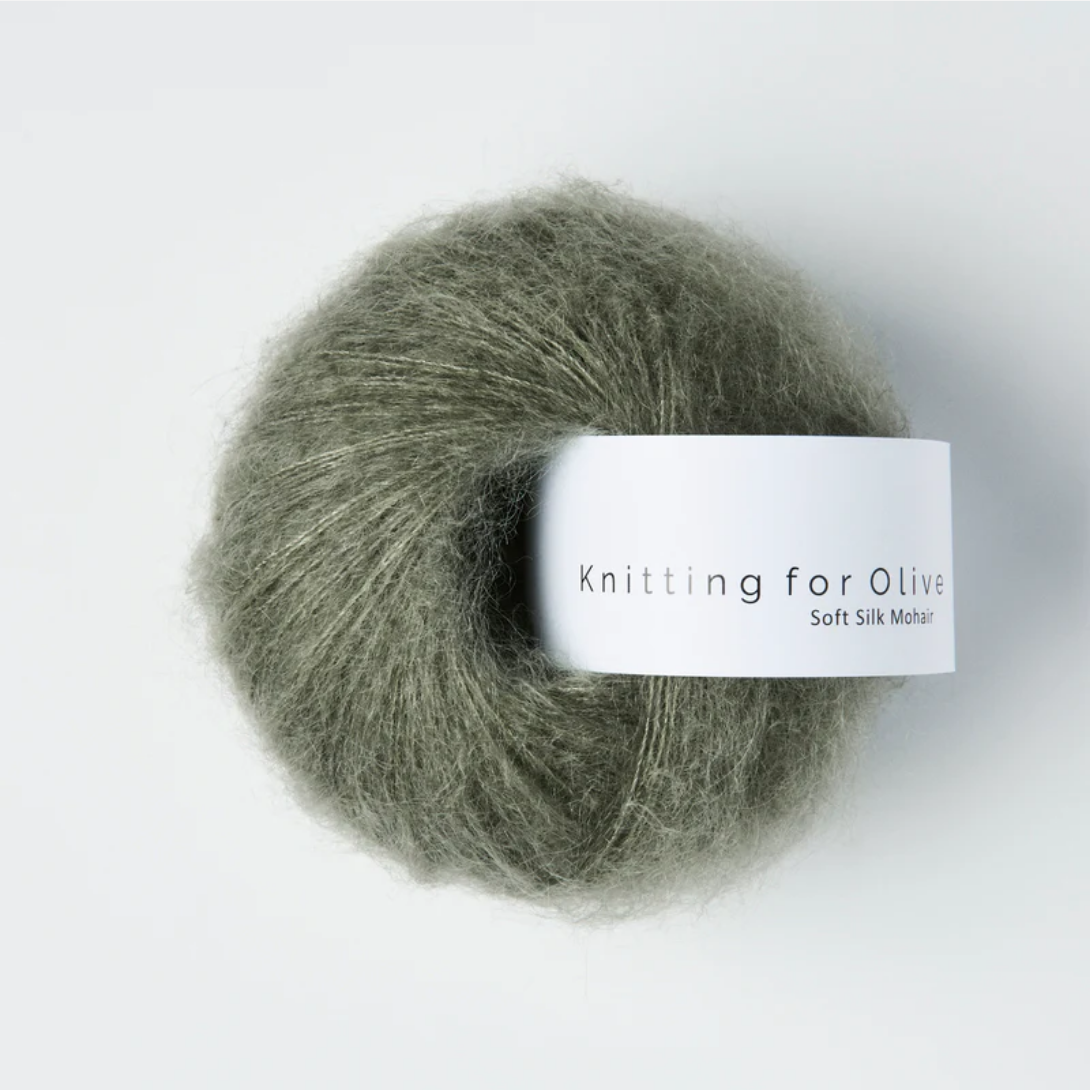 Knitting for Olive Soft Silk Mohair