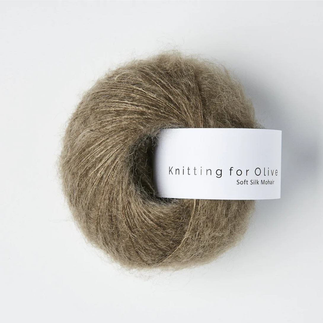 Knitting for Olive Soft Silk Mohair