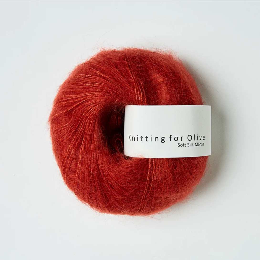 Knitting for Olive Soft Silk Mohair