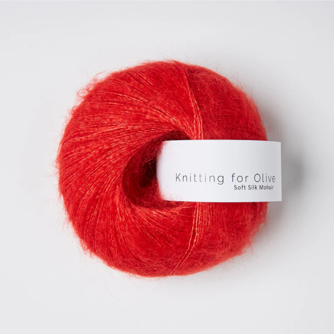 Knitting for Olive Soft Silk Mohair