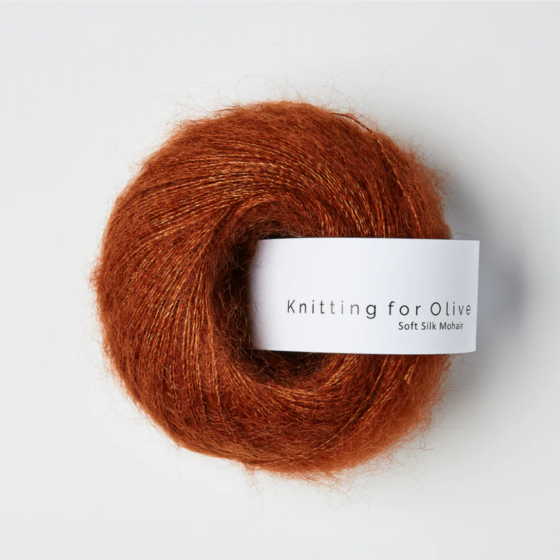 Knitting for Olive Soft Silk Mohair